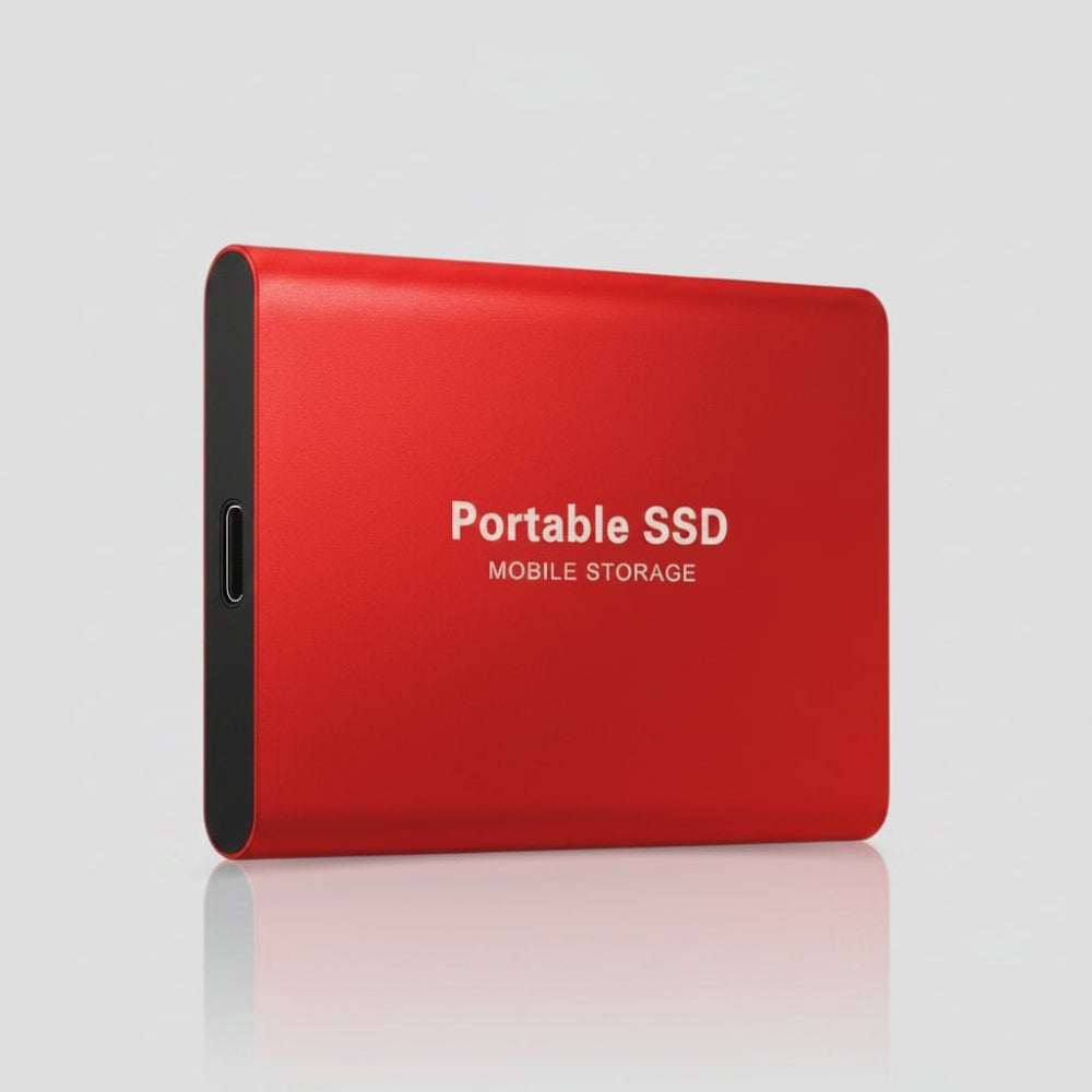 Portable External SSD with Fast USB 3.1 Transfer – Compact Storage for Backups