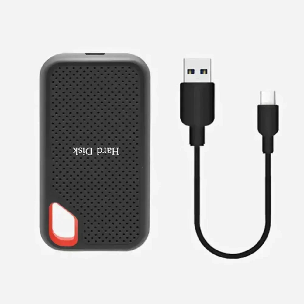 Portable External SSD with High-Speed Data Transfer and Shockproof Storage