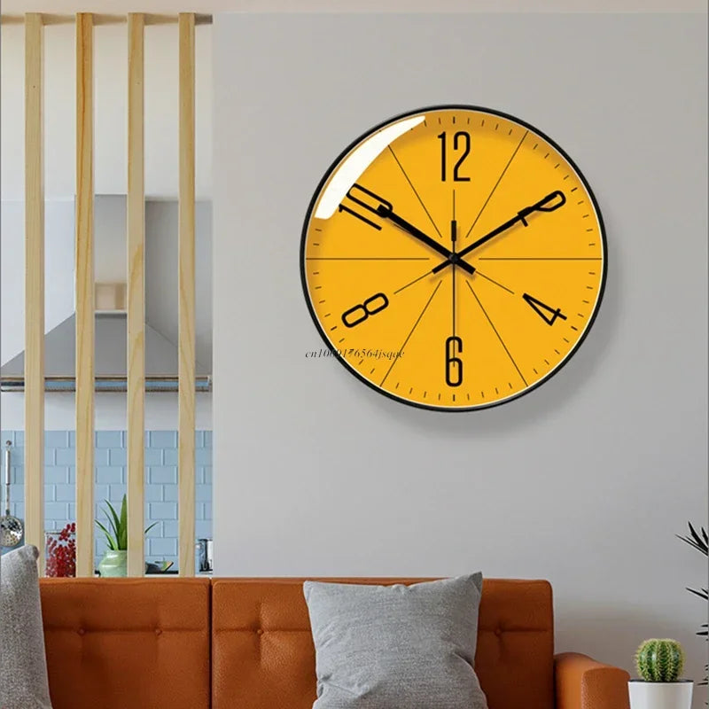 Retro Scandinavian Minimalist Wall Clock