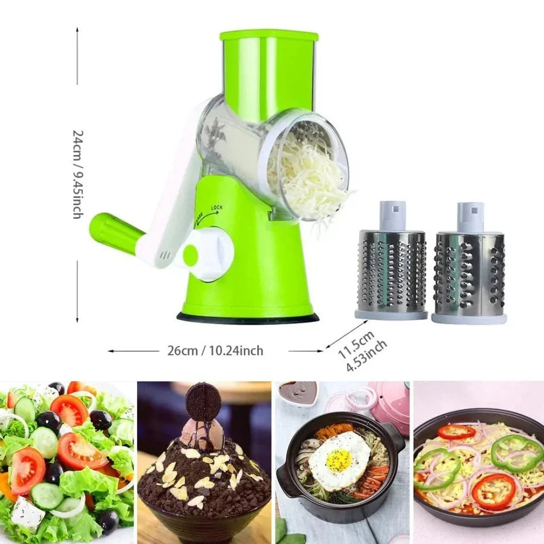 Rotary Vegetable Cutter and Slicer