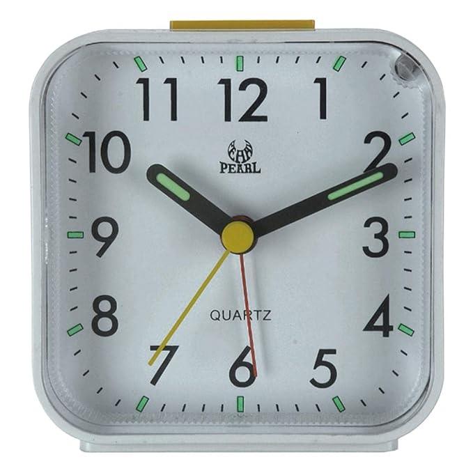 Silent Non-Ticking Alarm Clock with Gentle Wake-Up Light and Snooze Function