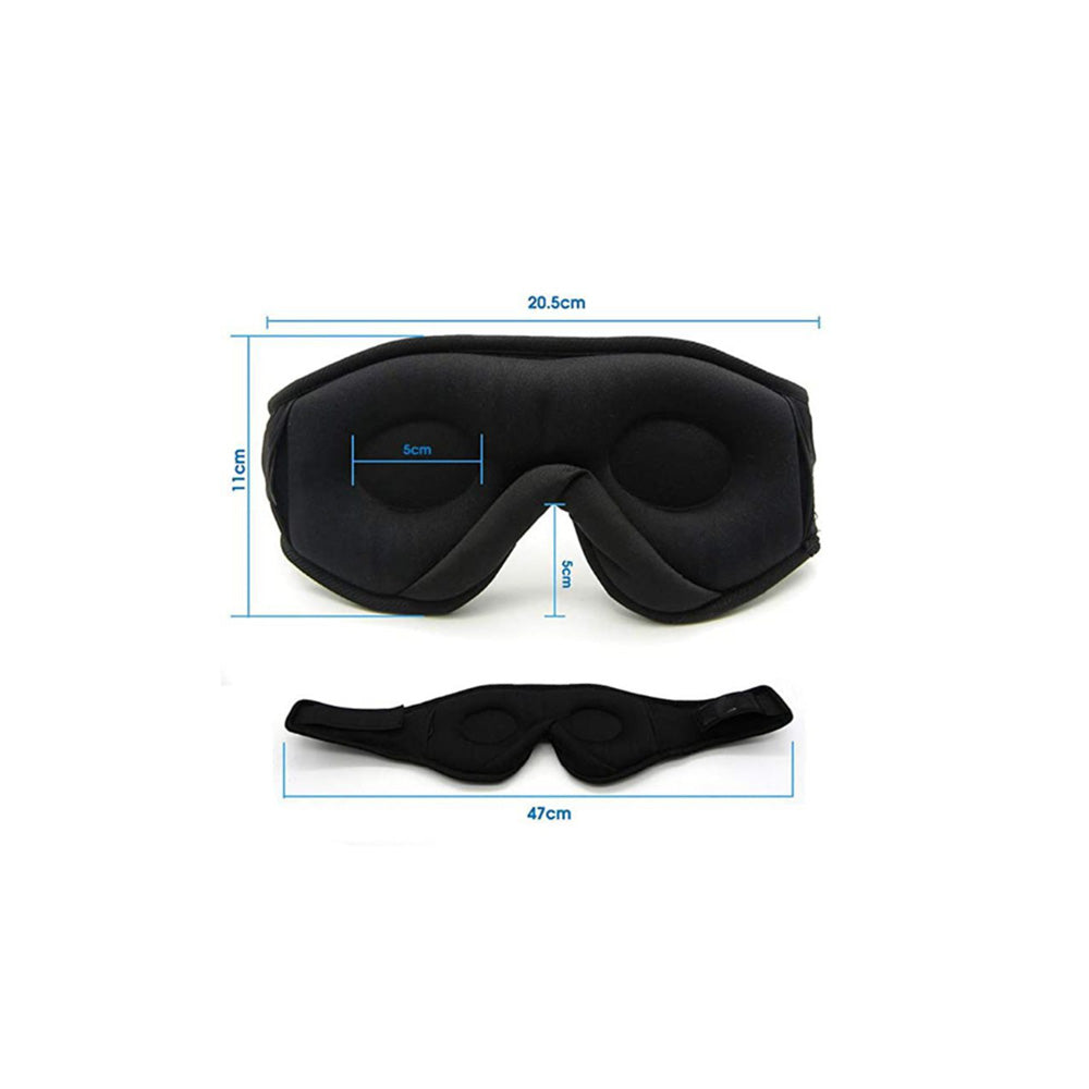 Sleep Mask with Headphones – Blackout & Relaxation