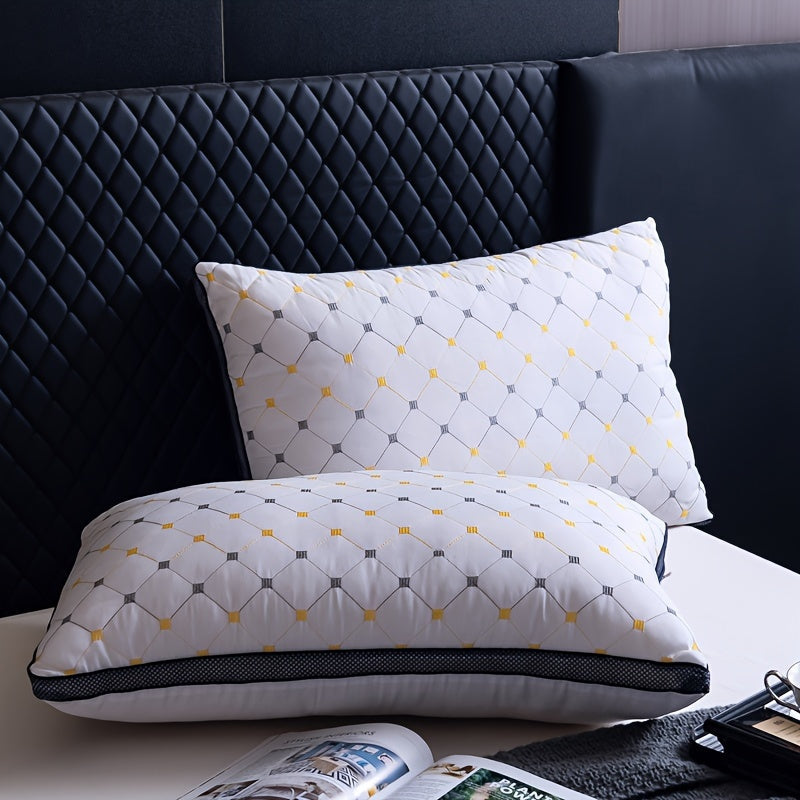 Soft and Breathable Neck Support Pillow for Side and Back Sleepers