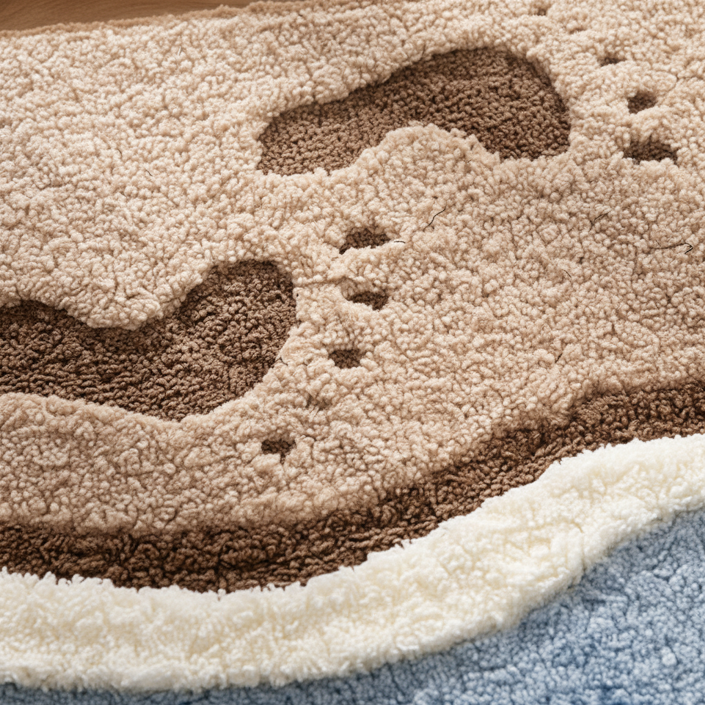 Soft Plush Bathroom Floor Mat