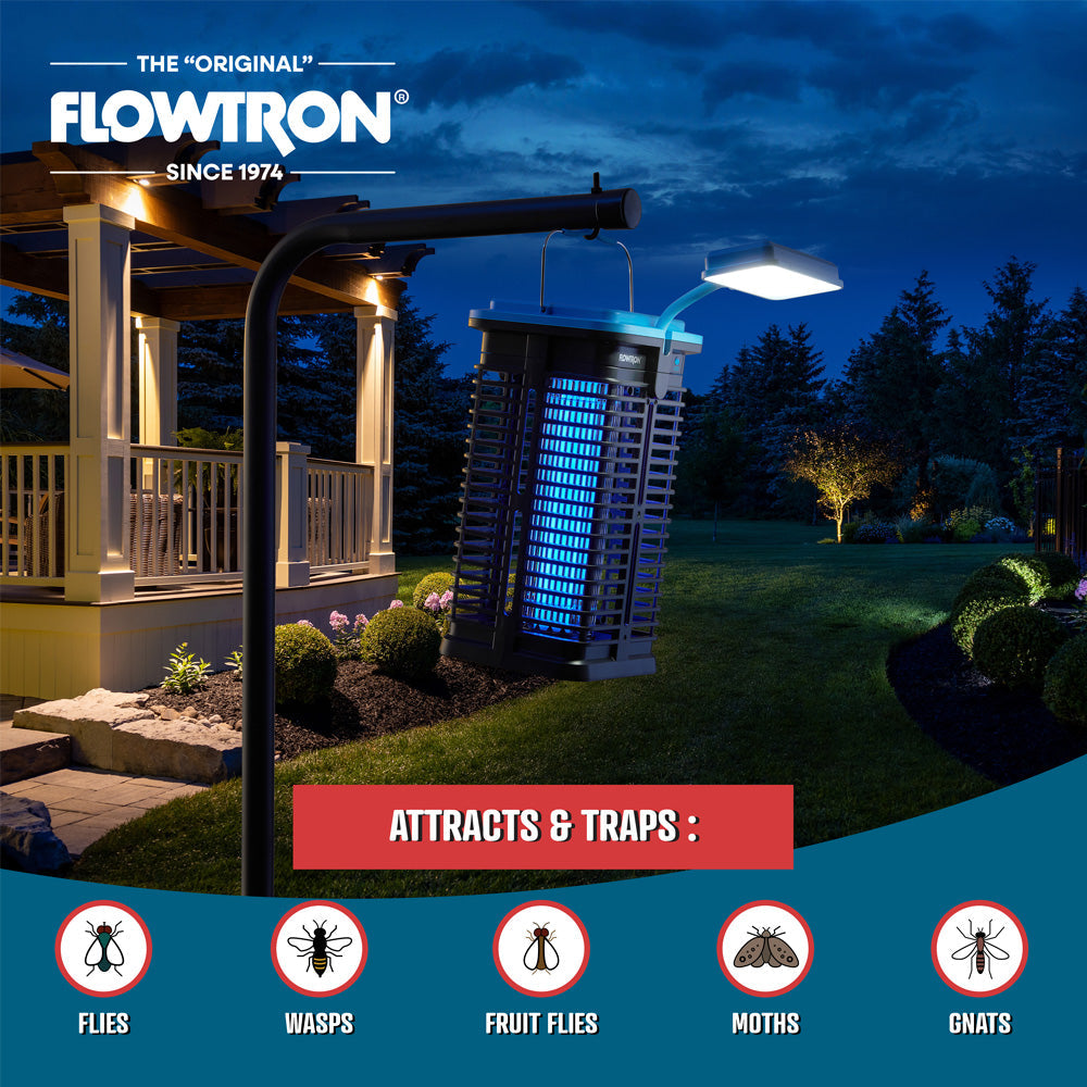 Solar Bug Zapper with 530 Sq. Ft. Coverage