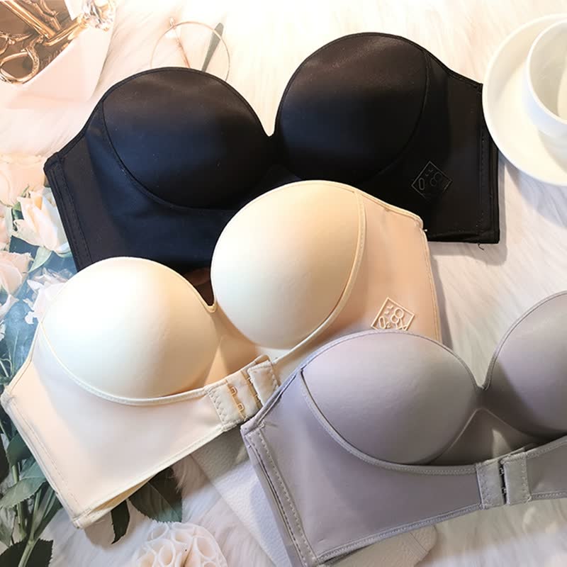 Strapless Push-Up Bra - Regular Fit, Comfortable and Supportive