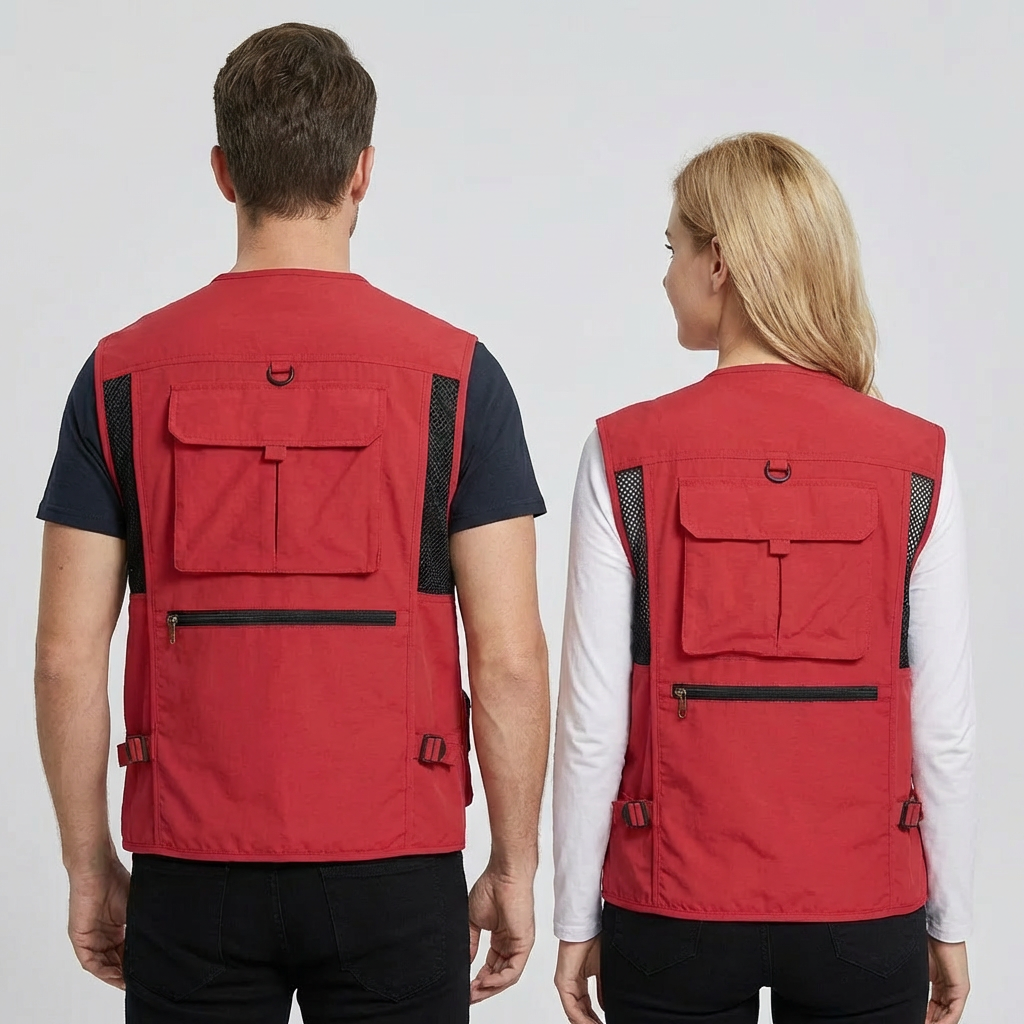 Summer Multi-Pocket Vest