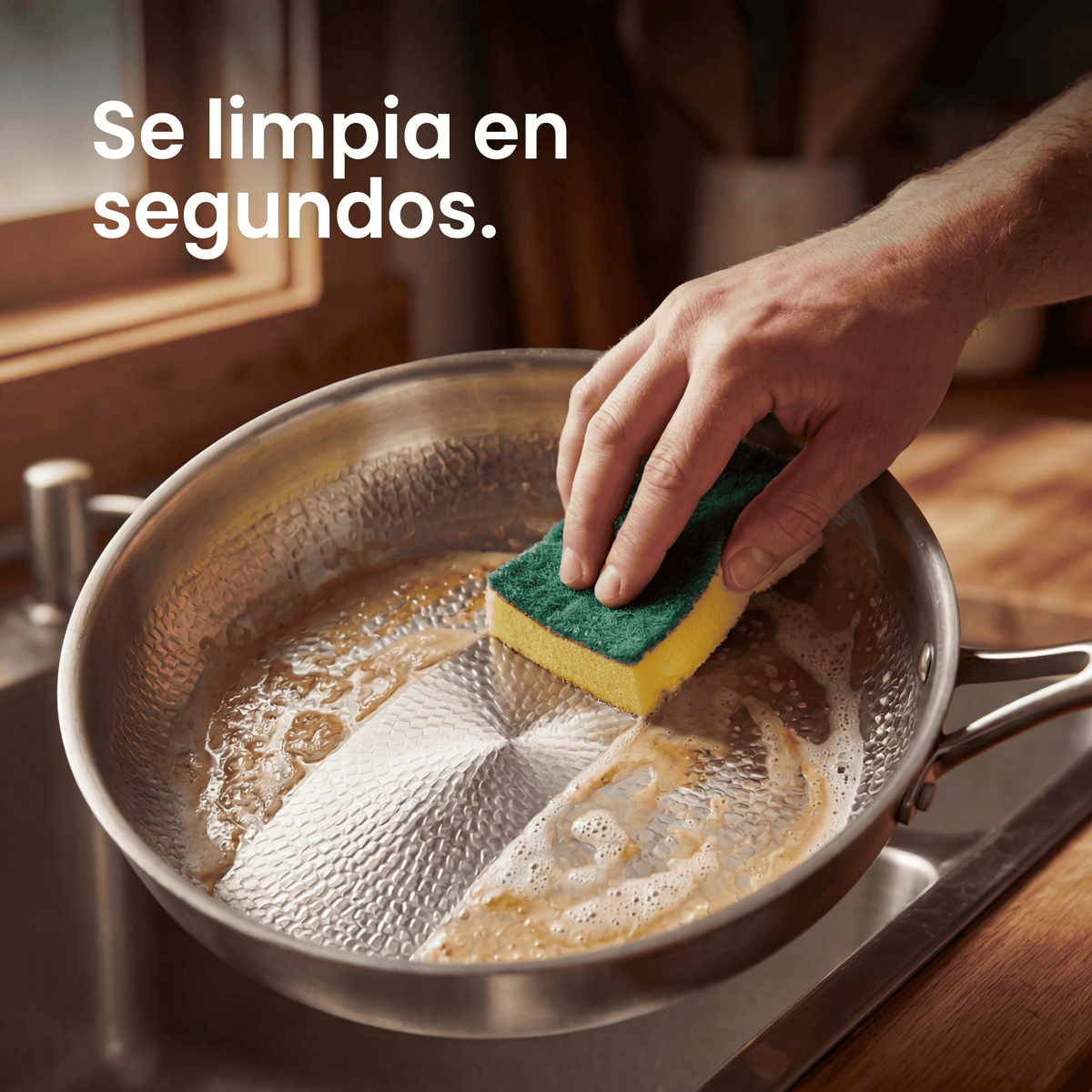Titanium Frying Pan - Natural Non-Stick Cooking Without Chemicals