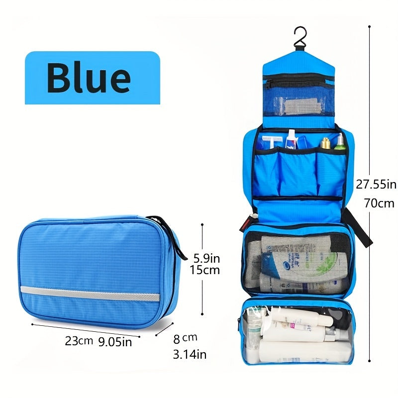 Unisex Compact Hanging Toiletry Bag for Travel & Home