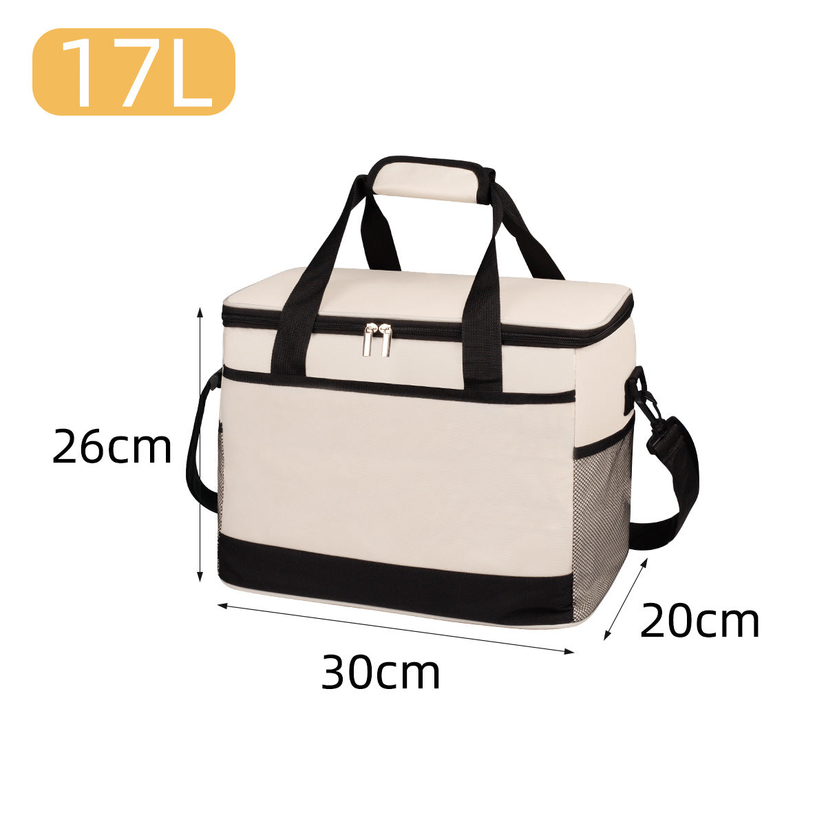 Unisex Insulated Cooler Bag with Large Storage Capacity
