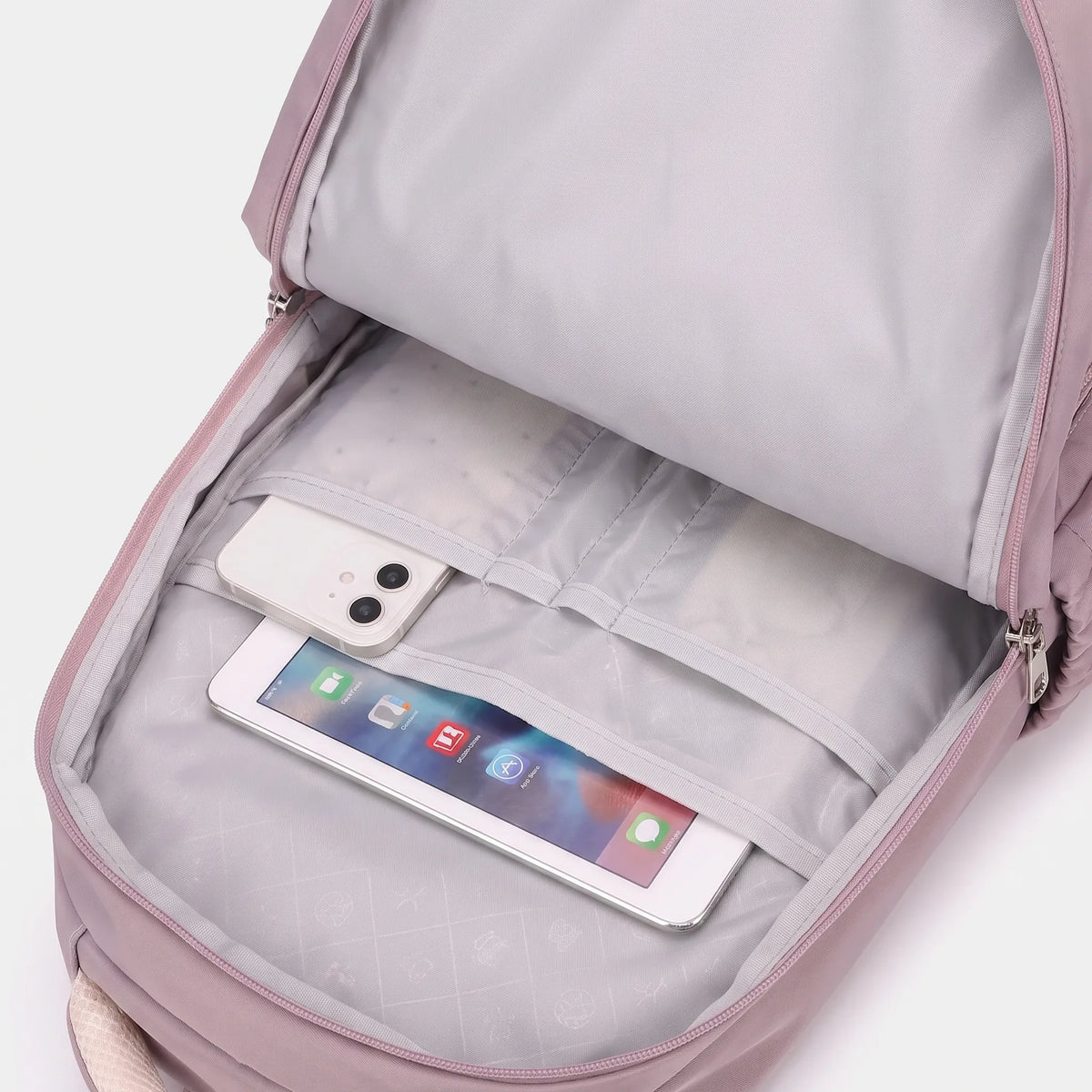 Unisex School Backpack with Multiple Compartments for Everyday Use and Travel