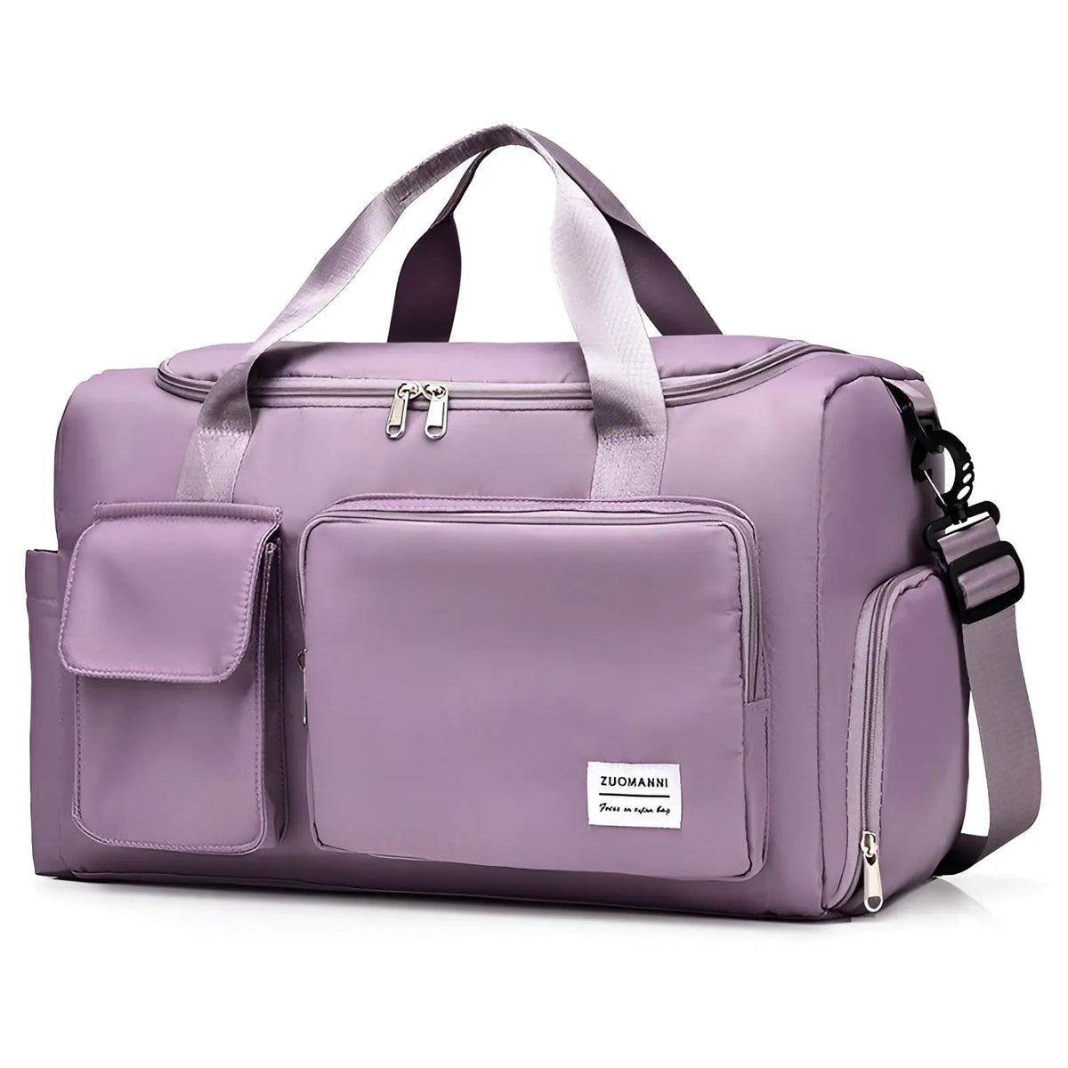 Unisex Waterproof Travel Bag with Shoe Compartment
