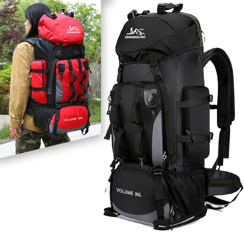 Waterproof Camping and Hiking Backpack 90L