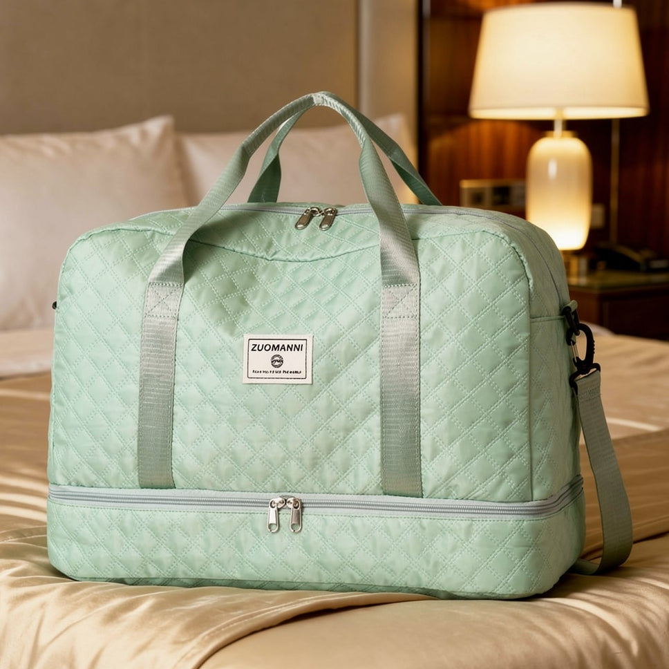 Weekend Bag for Men & Women | Sports Bag with Shoe Compartment