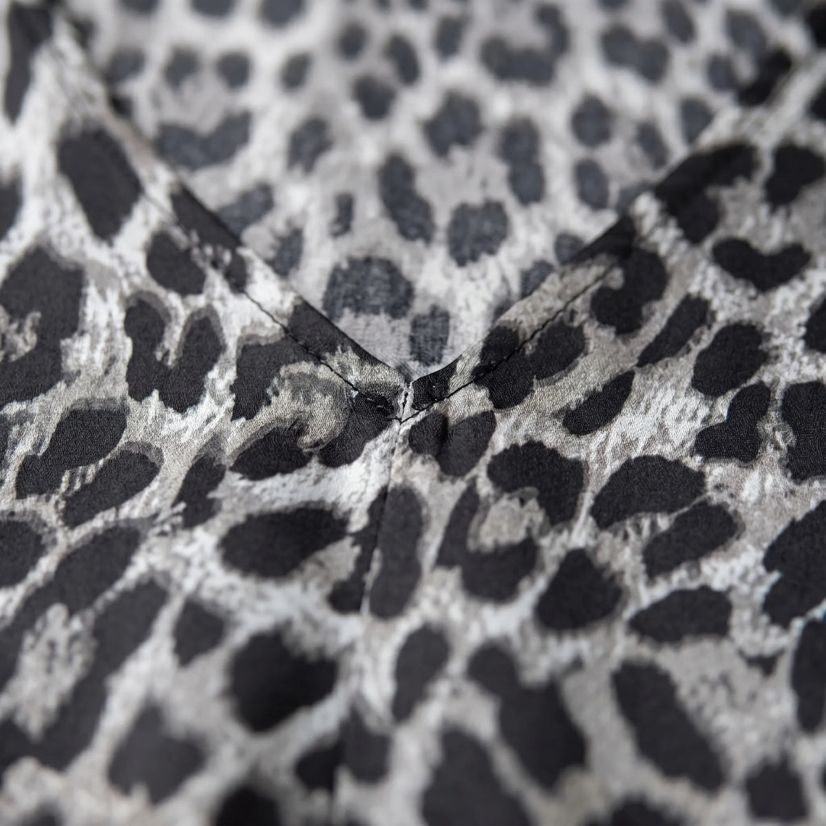 Wide-Leg Leopard Print Jumpsuit