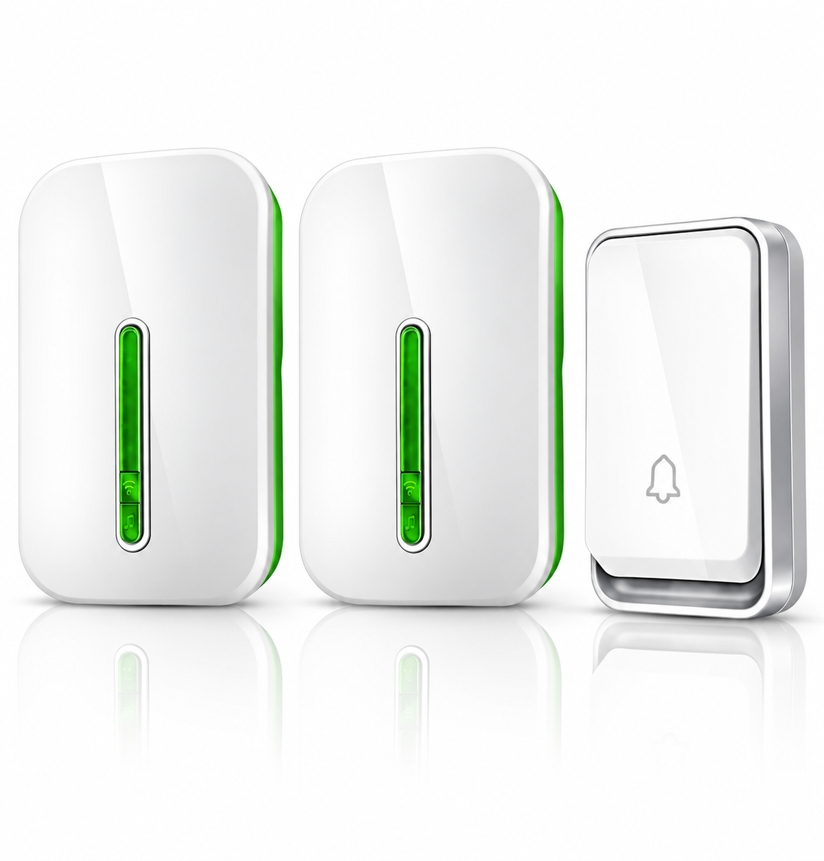 Wireless Battery-Free Smart Doorbell | 120m Range | Kinetic Energy