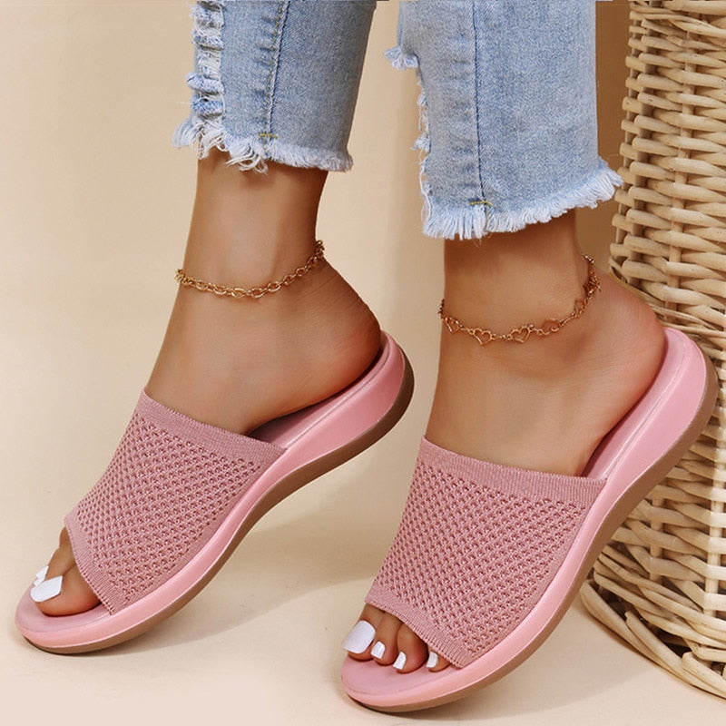 Women's Breathable Summer Orthopedic Slide Sandals