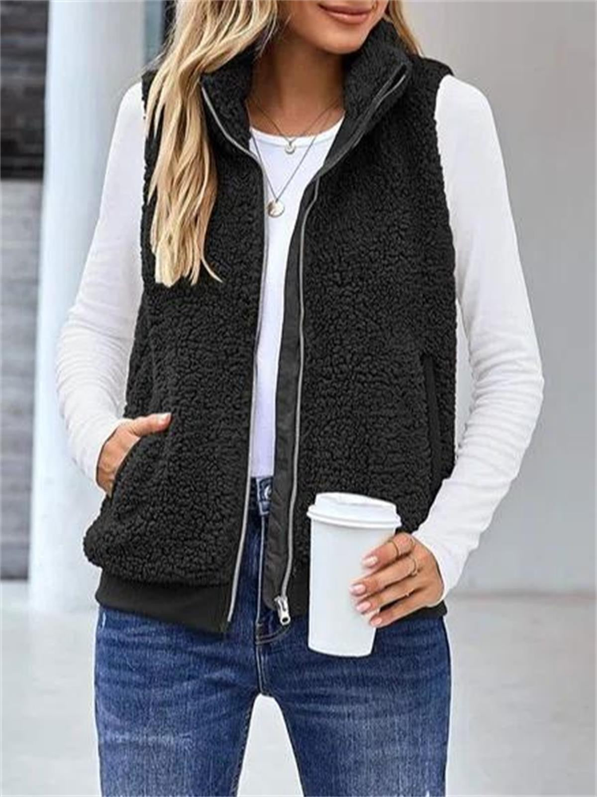 Women's Casual Zip-Up Vest