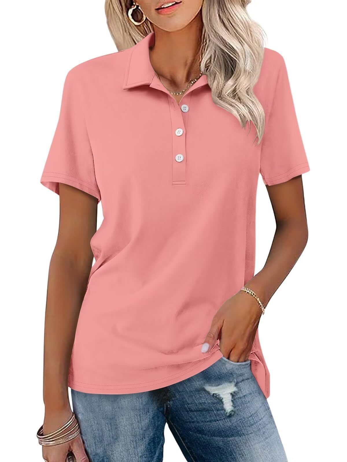 Women's Collared Polo Shirt