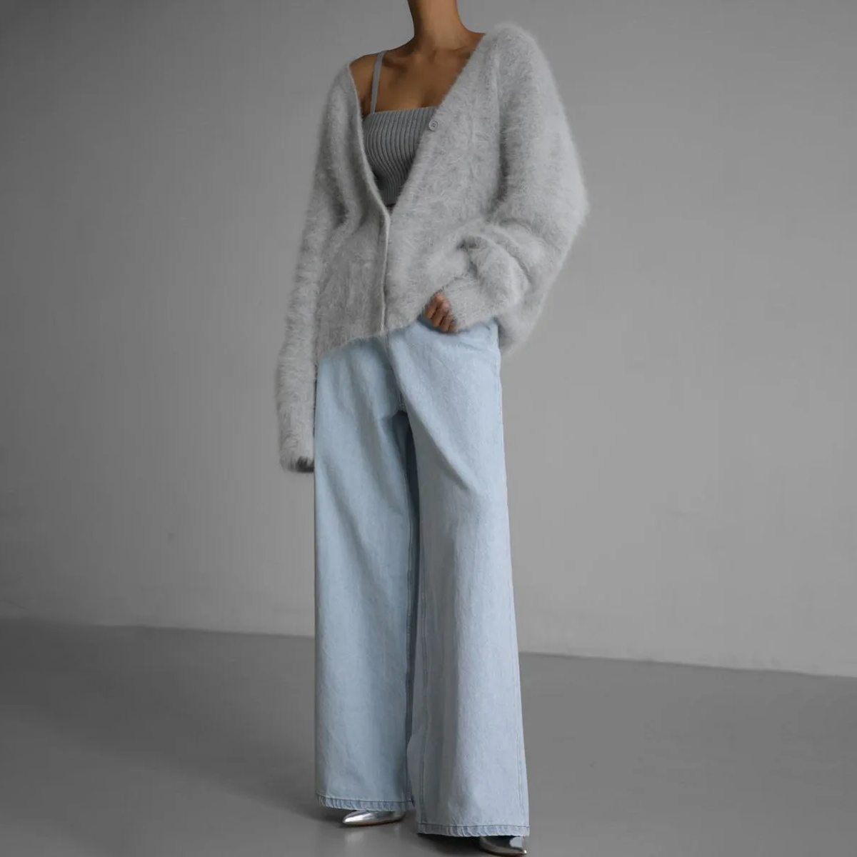 Women's Cozy Textured Cardigan