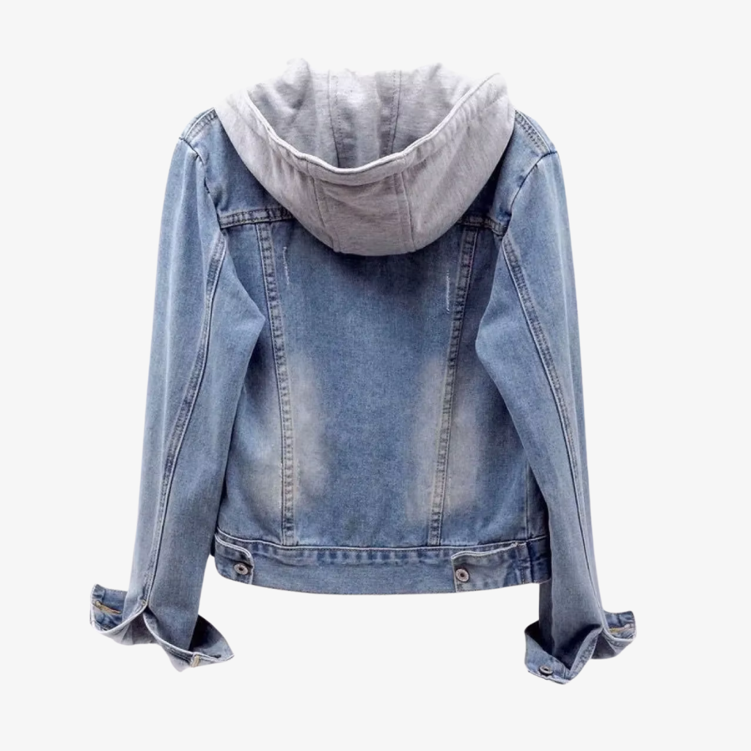 Women's Cropped Hooded Jacket