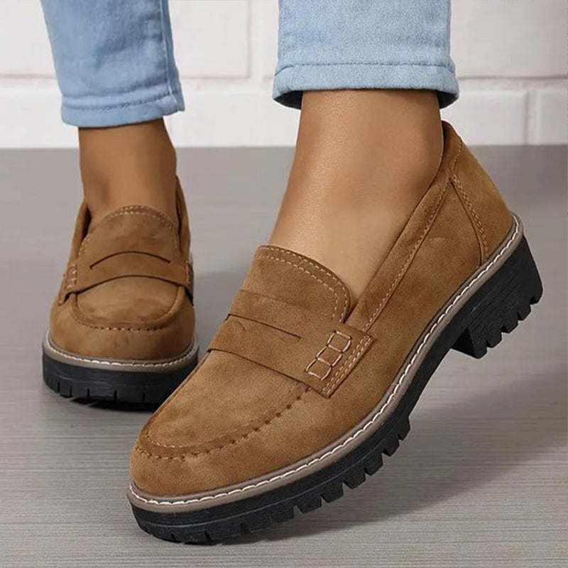 Women's Elegant Retro Slip-On Loafers