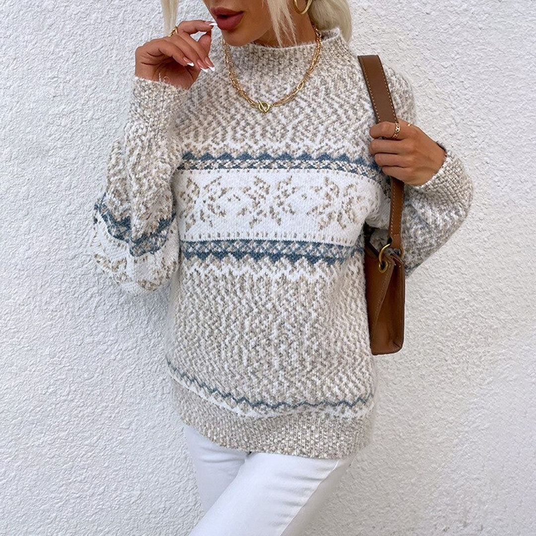 Women's Fair Isle Relaxed Fit Sweater