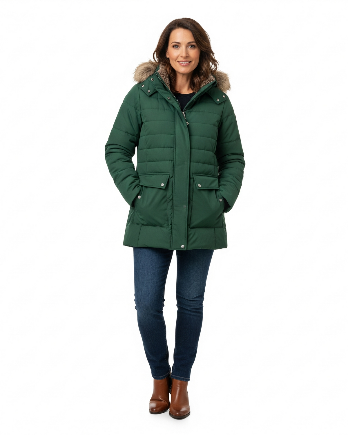 Women's Hooded Puffer Parka