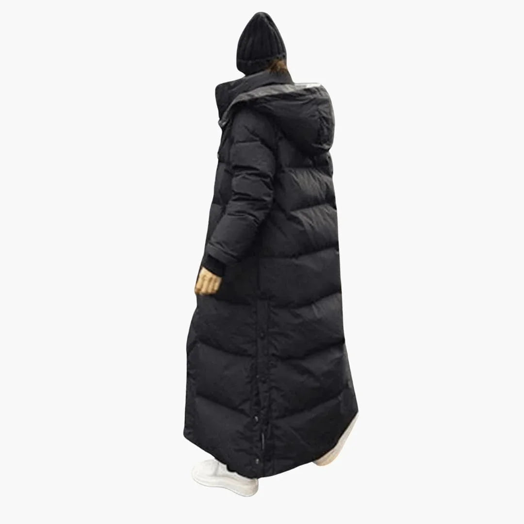 Women's Hooded Zip-Up Winter Parka