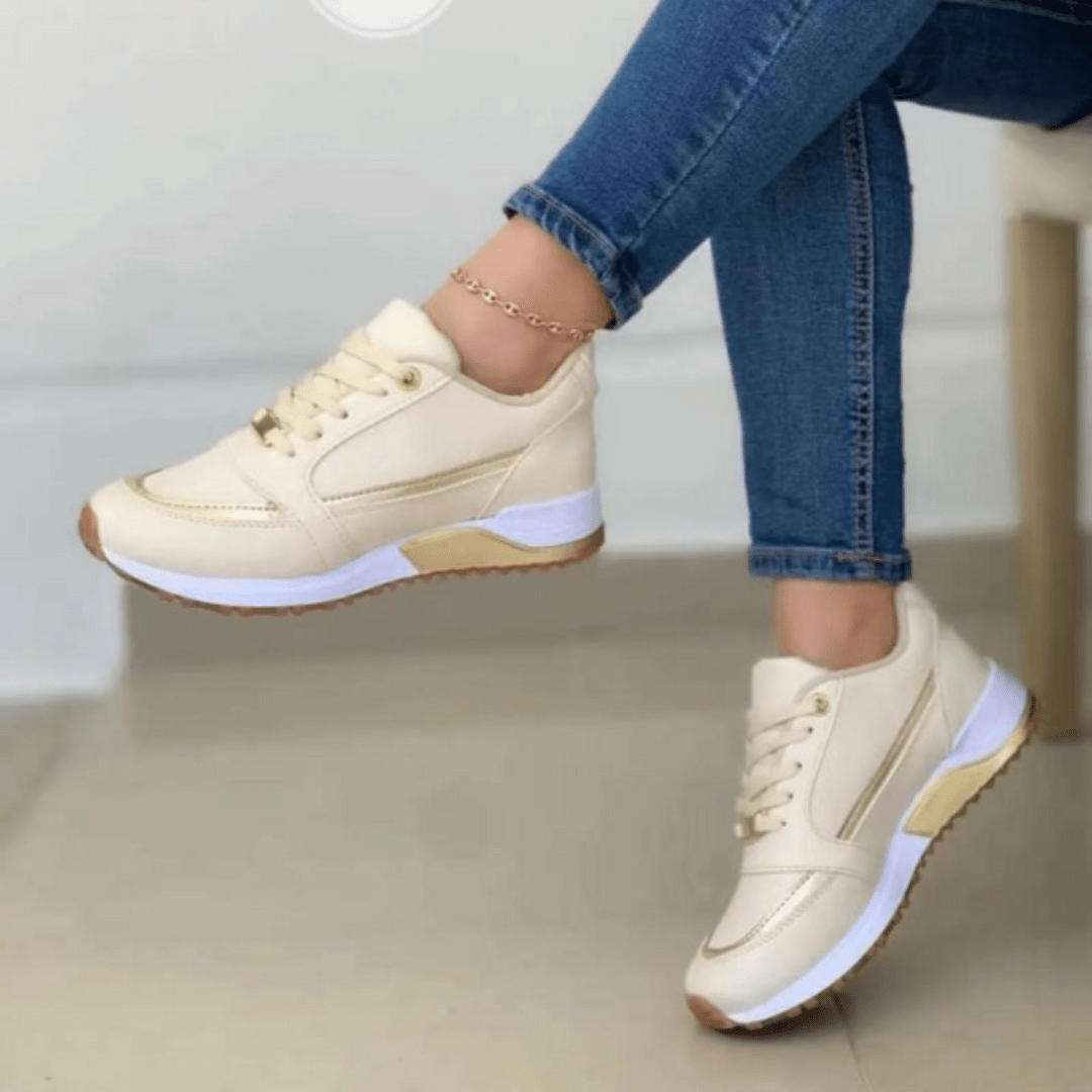 Women's Lace-Up Platform Sneakers