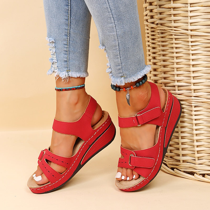 Women's Open-Toe Wedge Sandals
