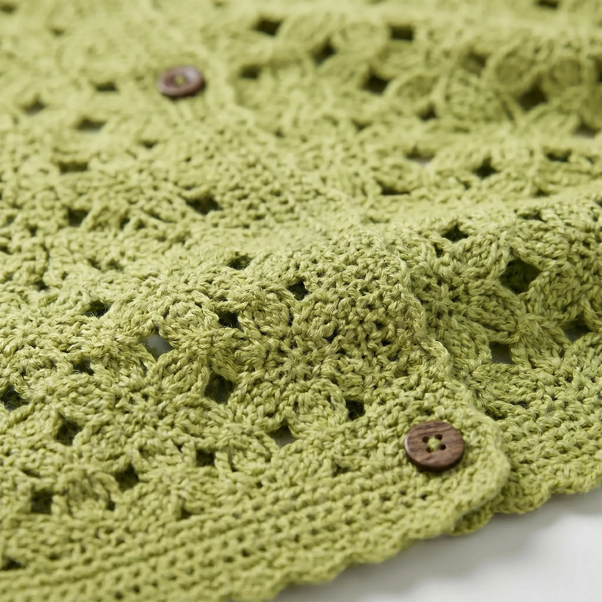 Women's Openwork Cardigan - Lightweight Layer