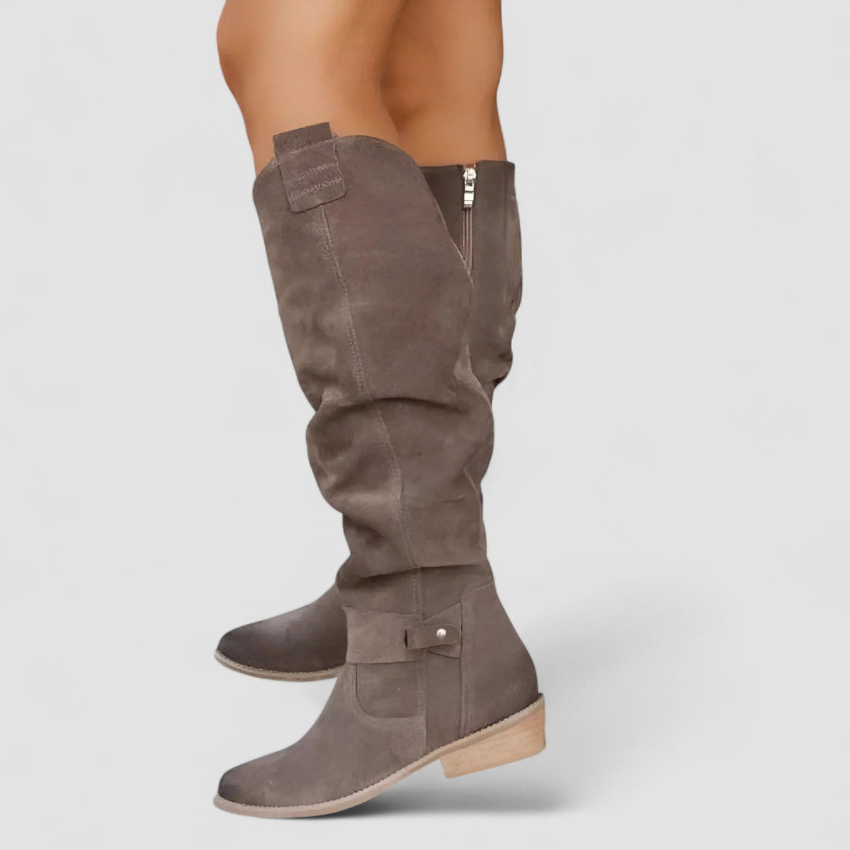 Women's Orthopedic Knee-High Slouch Boots