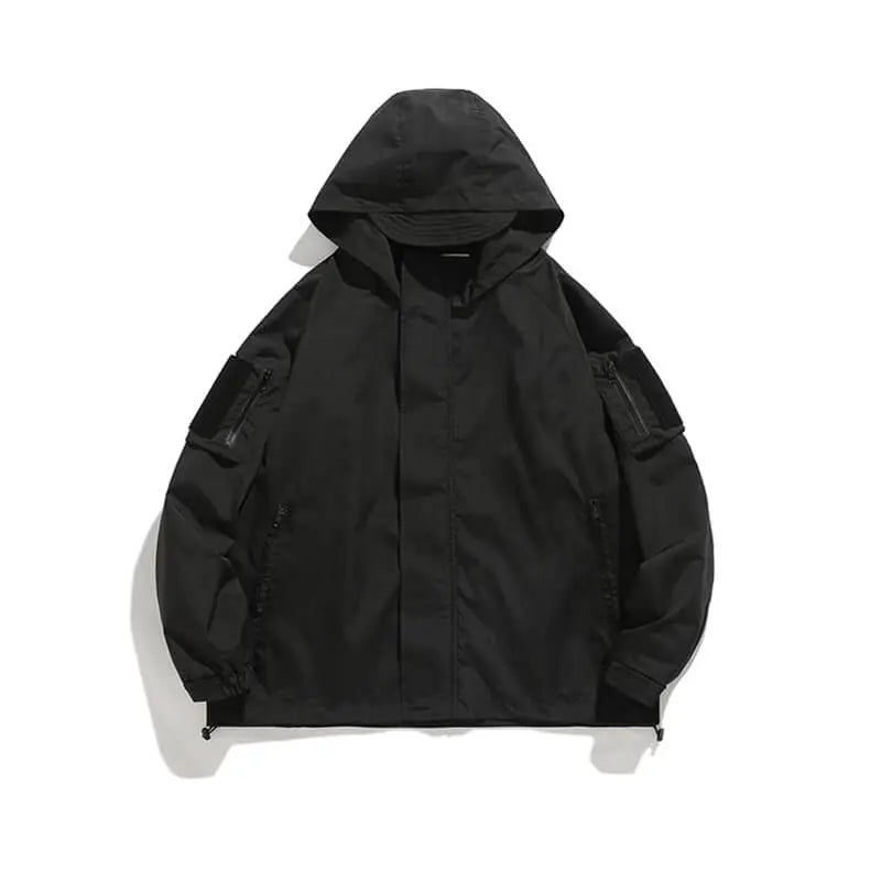 Women's Oversized Hooded Jacket with Relaxed Fit