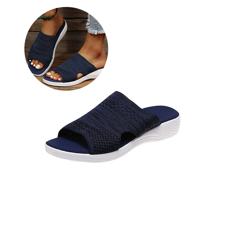 Women's Slippers with Shock-Absorbing Sole