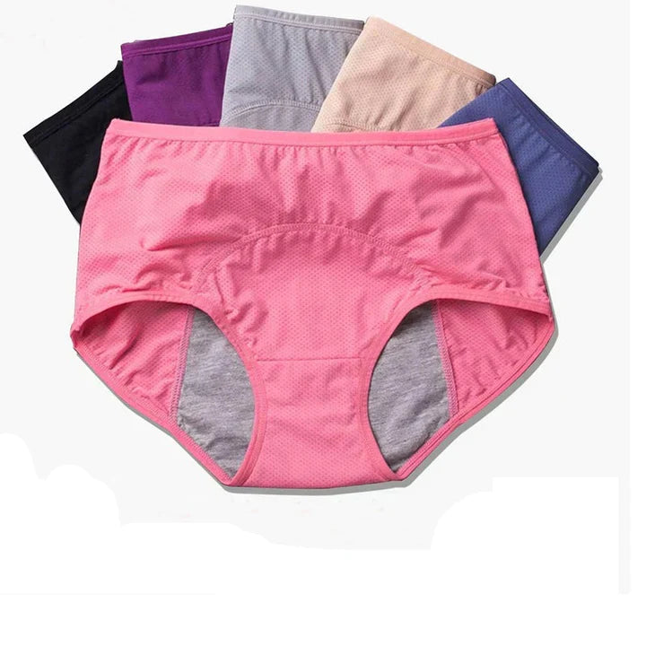 Women's Stay-Dry Underwear - Comfortable - 4-Pack