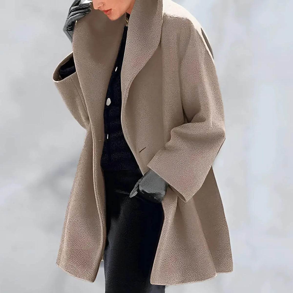 Women's Warm Winter Trench Coat