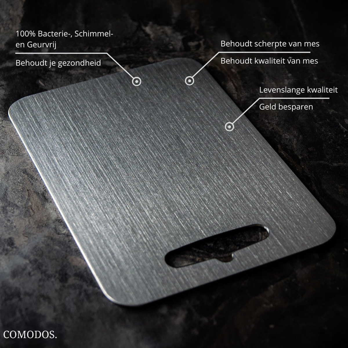 100% Pure Titanium Cutting Board