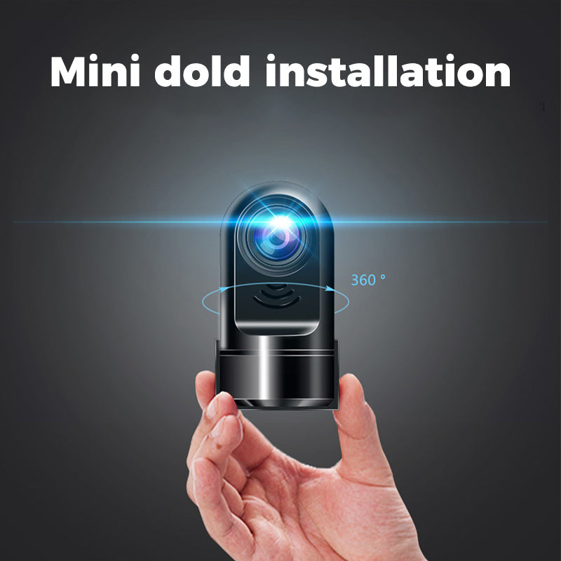 1080P HD 360° Rotating ADAS Dash Cam with Night Vision