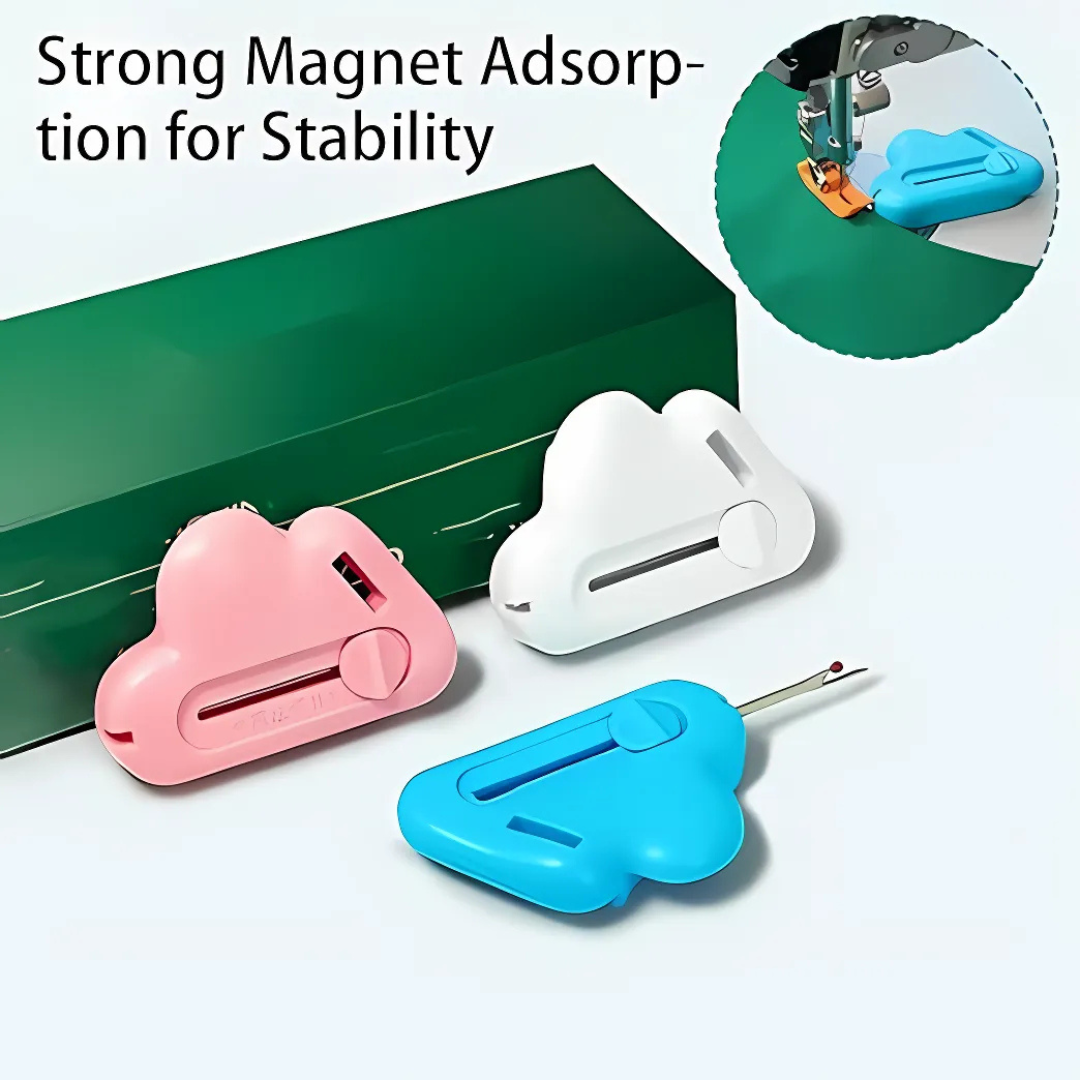 2-in-1 Adjustable Sewing Guide with Built-in Seam Ripper