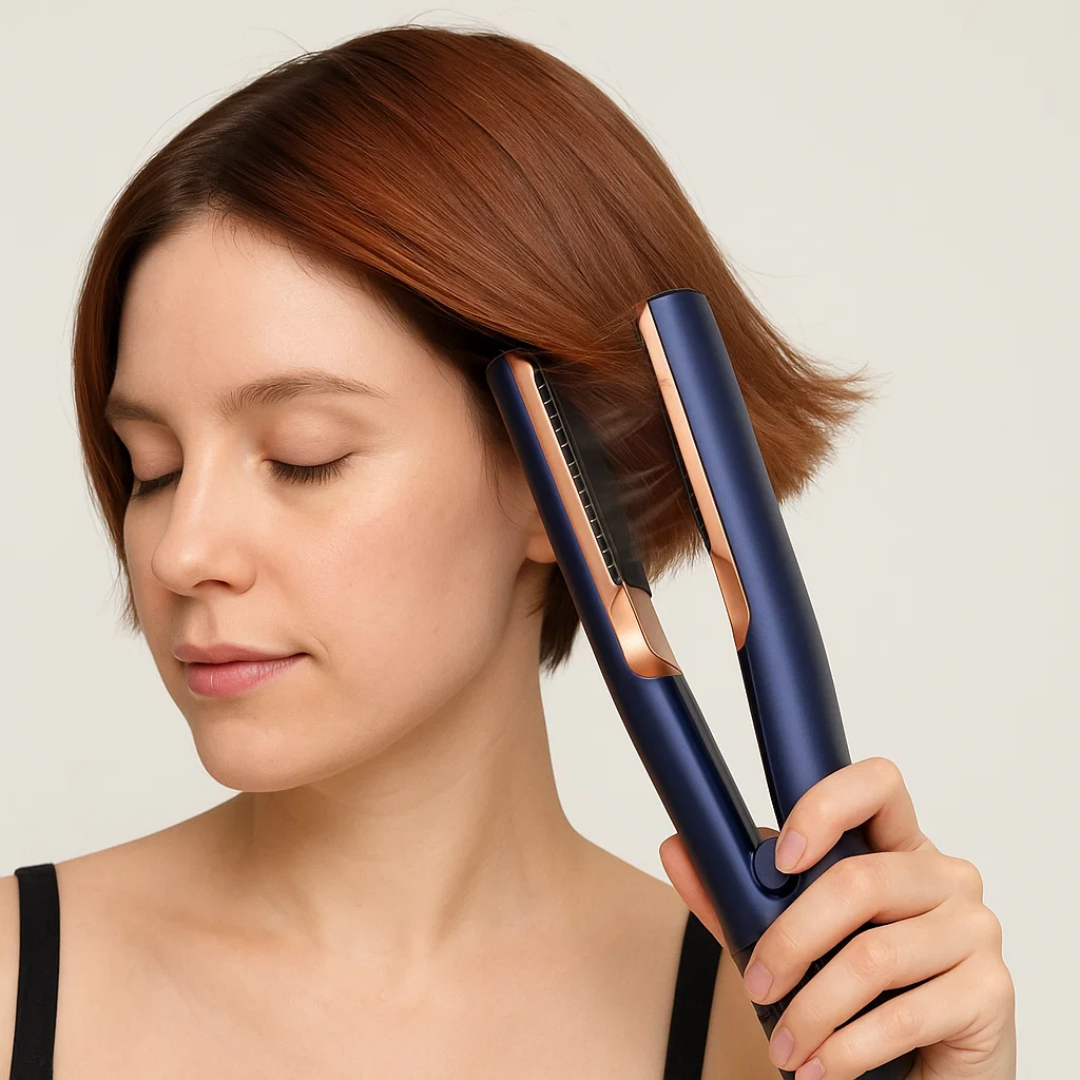 2-in-1 Hair Dryer & Straightener