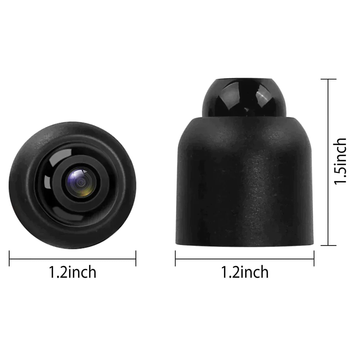 2-Pack Mini WiFi Security Cameras - 1080P HD, 140-Degree Wide Angle, Night Vision