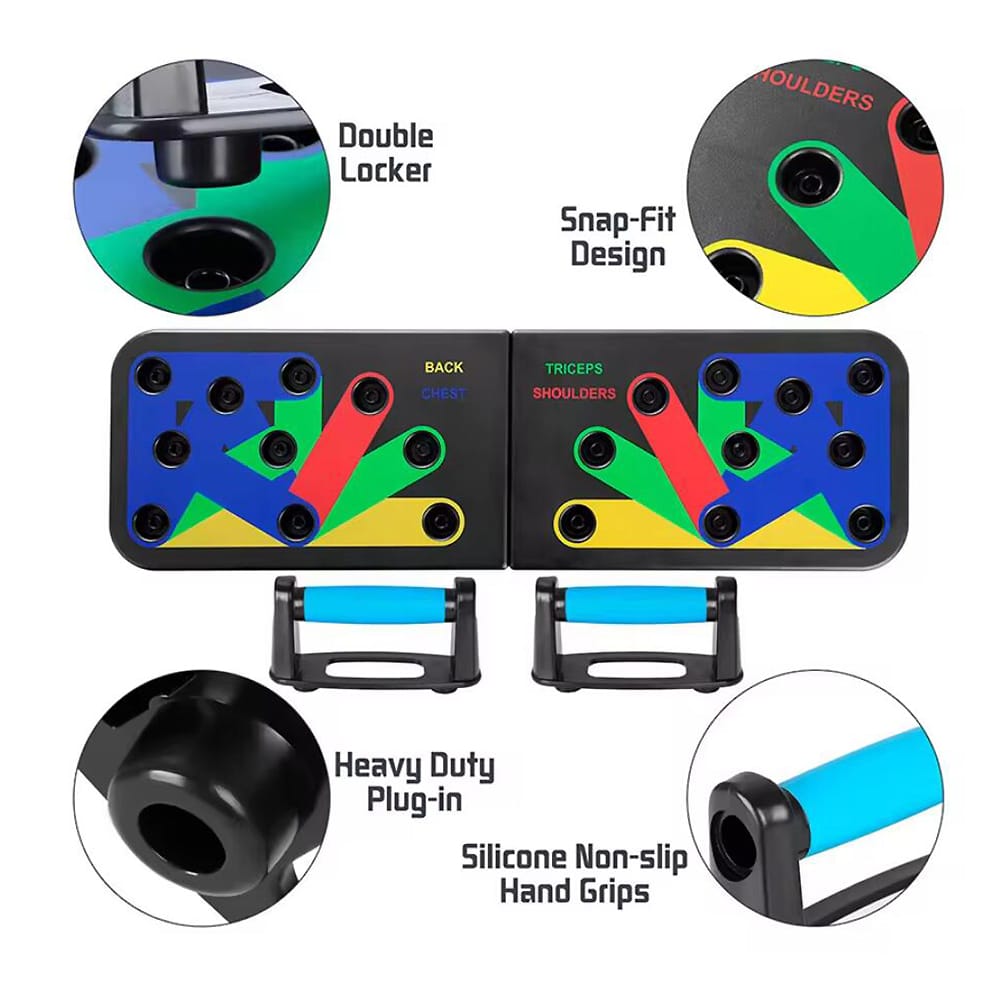 20-in-1 Push-Up Fitness Board