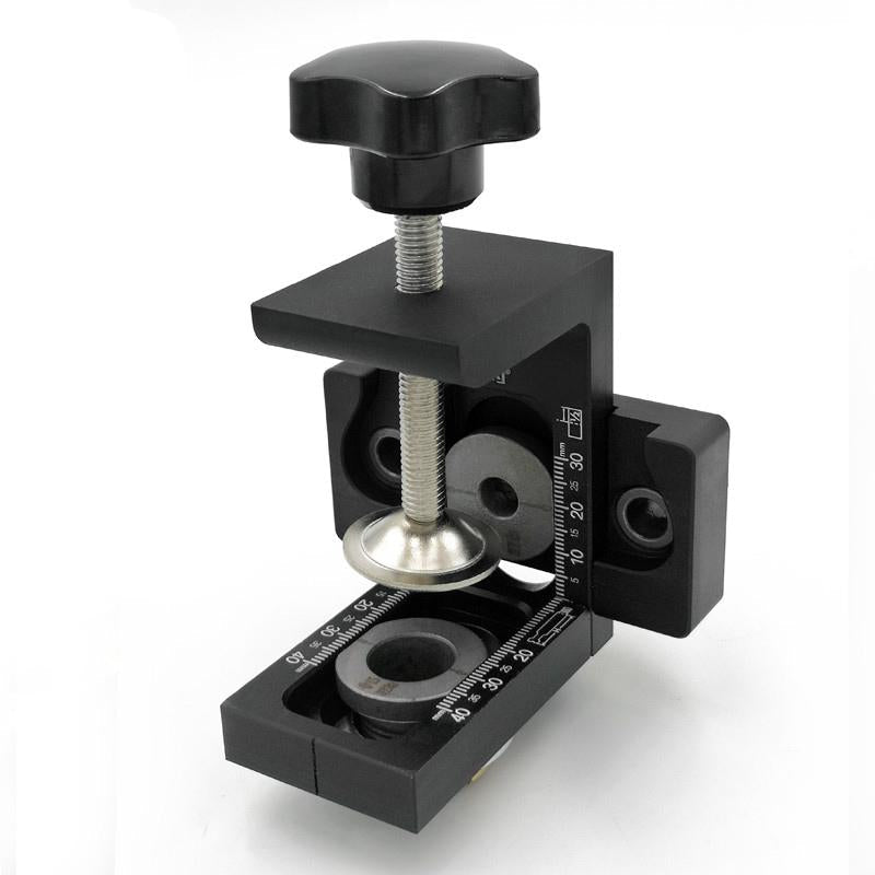 3-in-1 Adjustable Drilling Locator for Precision Woodworking