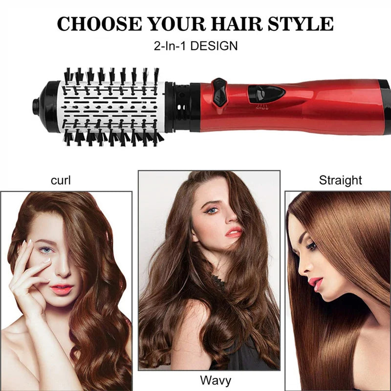 3-in-1 Rotating Hair Styler & Dryer Brush