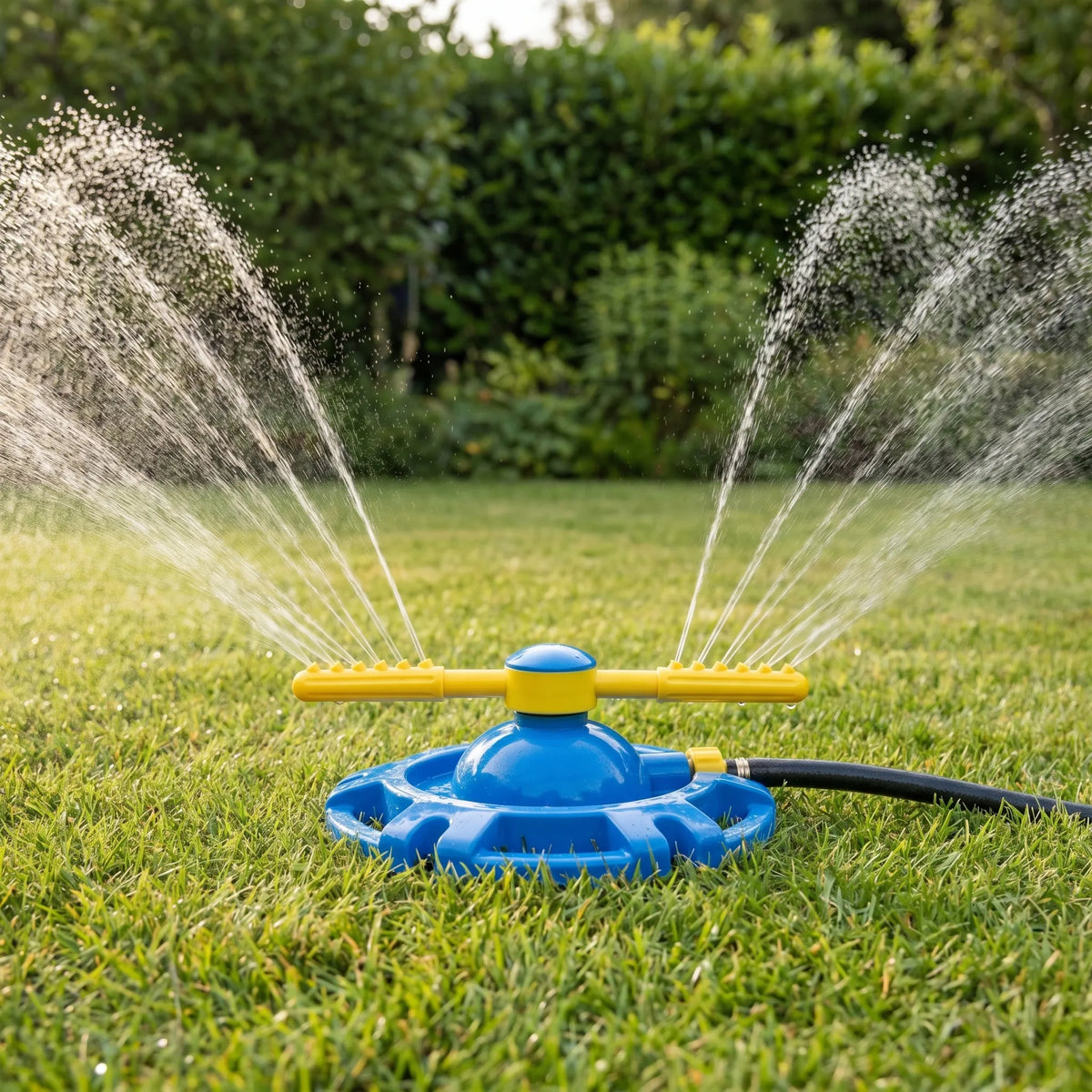 360-Degree Rotating Outdoor Water Sprinkler