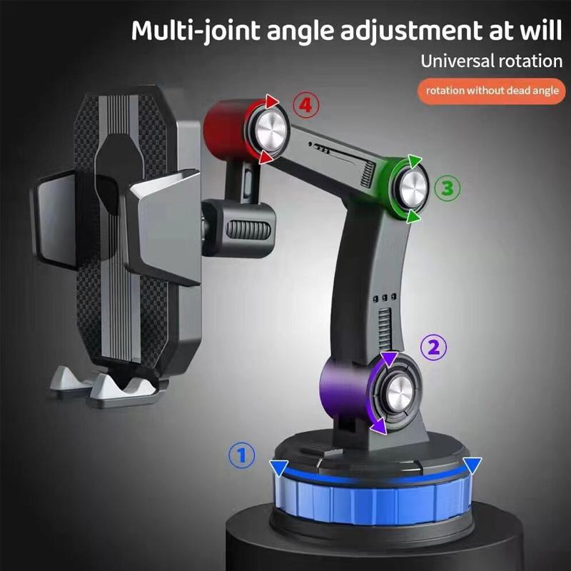 360° Rotatable Suction Phone Holder - Strong Grip
