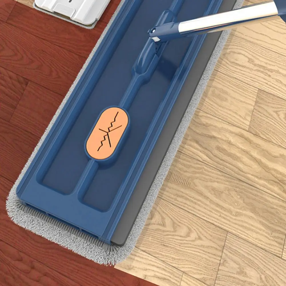 360° Rotating Flat Mop with Strong Handle