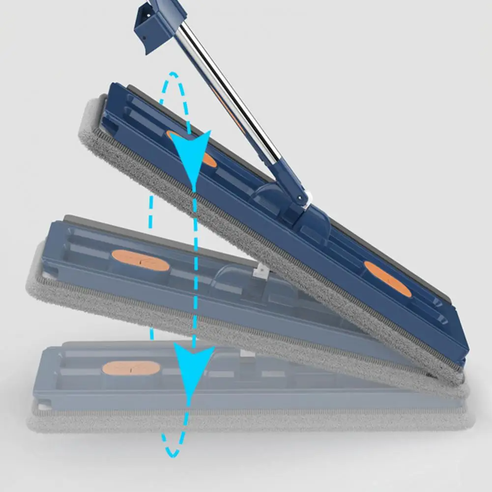 360° Rotating Flat Mop with Strong Handle
