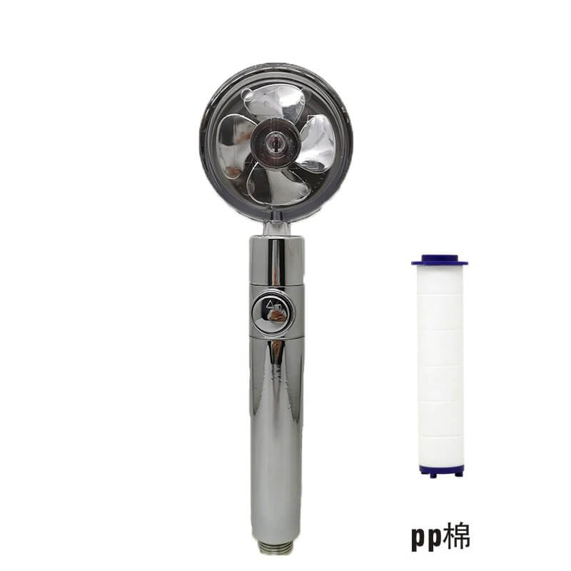 360° Turbo Fan Shower Head for a Powerful Shower Experience